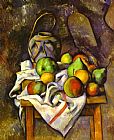 Paul Cezanne Canvas Paintings - Straw Vase